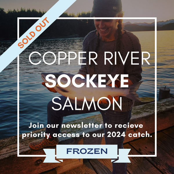 Wild Alaska Copper River Sockeye Salmon